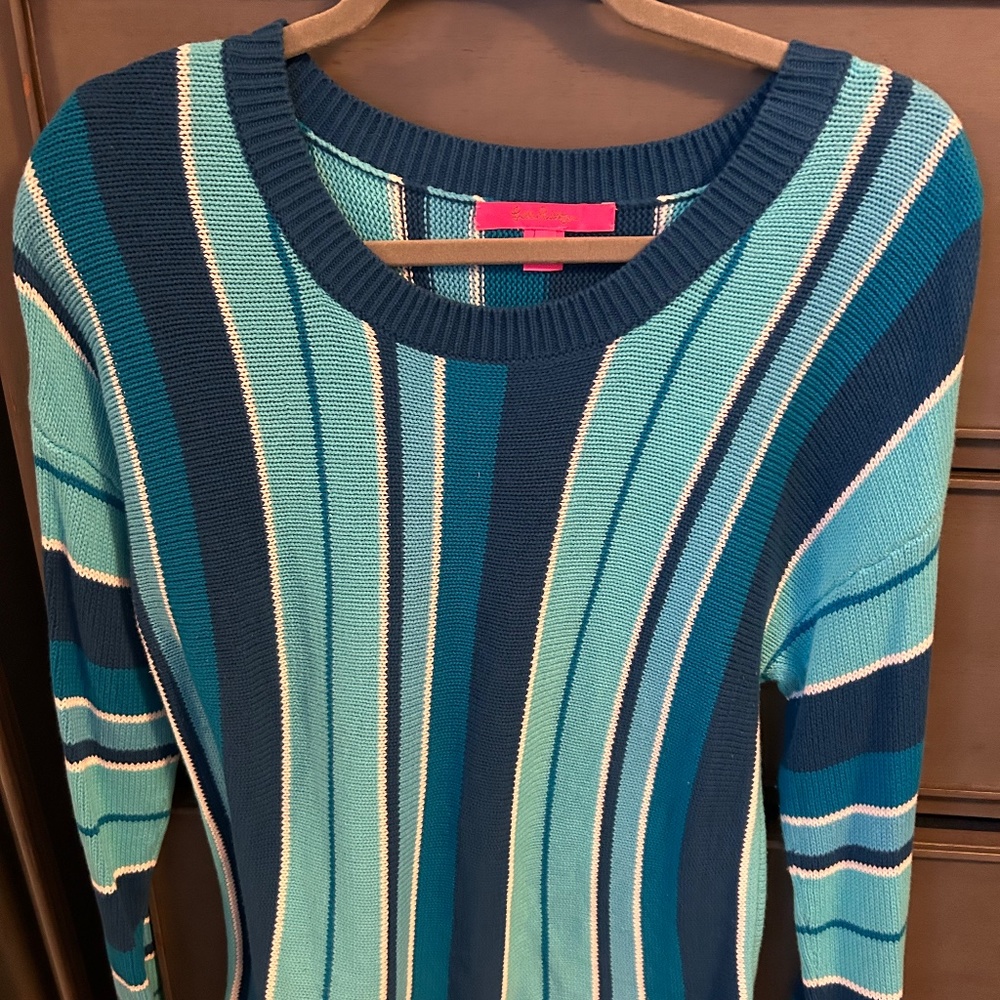Lilly Pulitzer Daryn Striped Sweater UEC